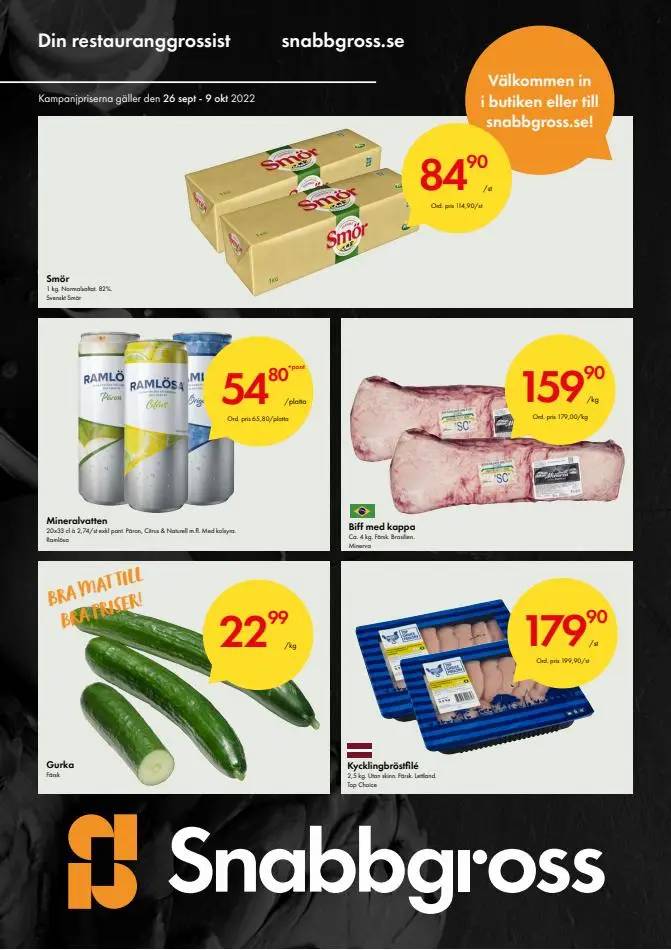 Snabbgross Erbjudande Veckans Kampanjer