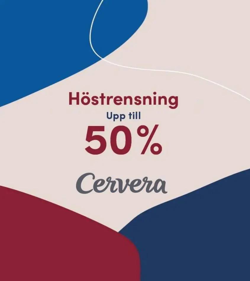 Höstrensning - upp till 50% rabatt!