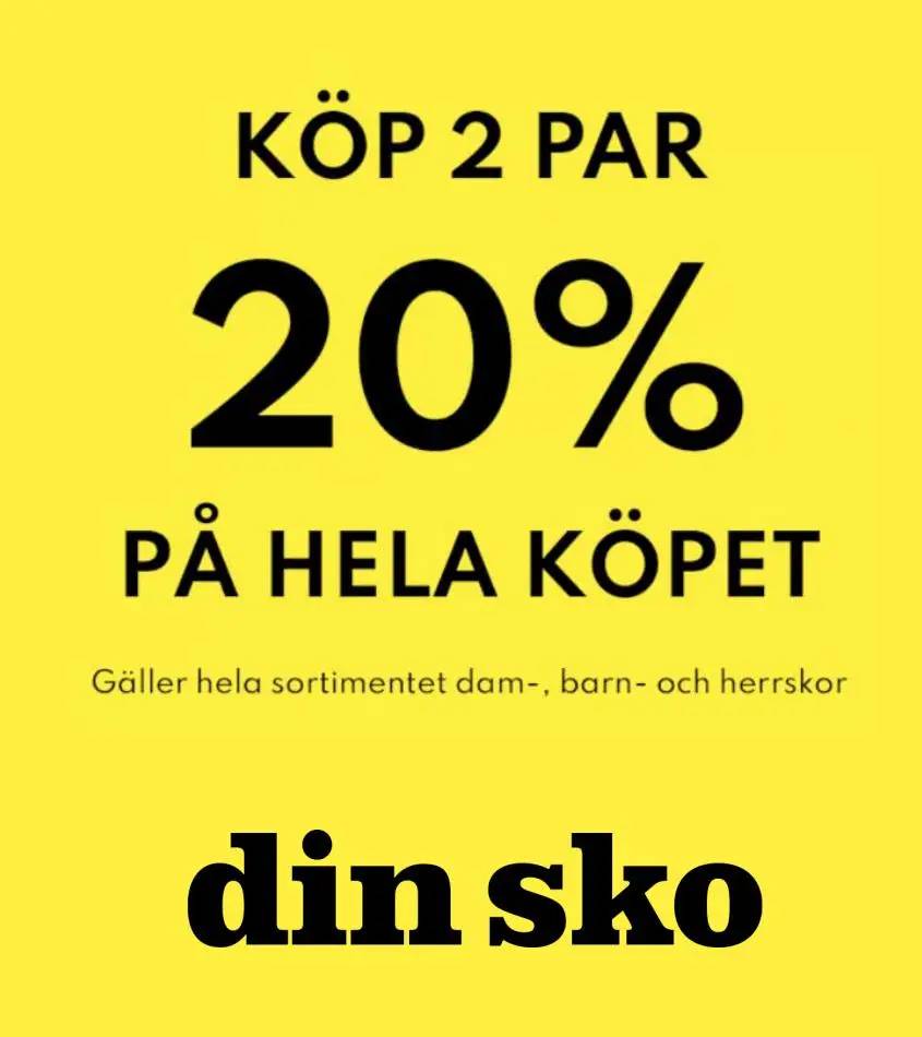 Köp 2 Par 20%