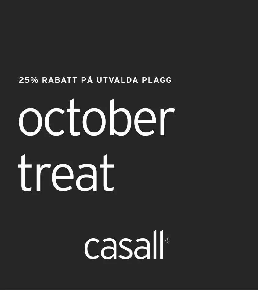 October Treat - 25% Off