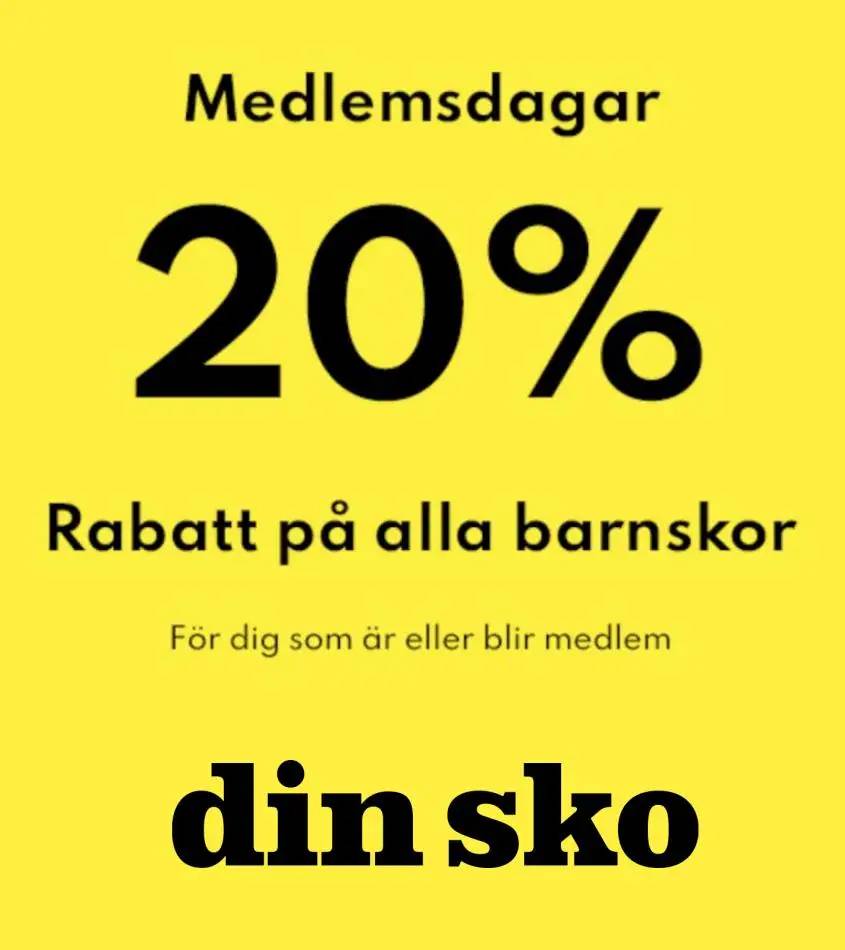 Medlemsdagar 20%