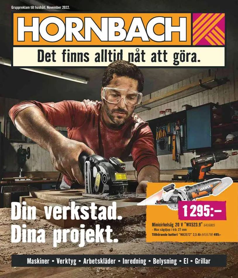 Hornbach Erbjudande November 2022