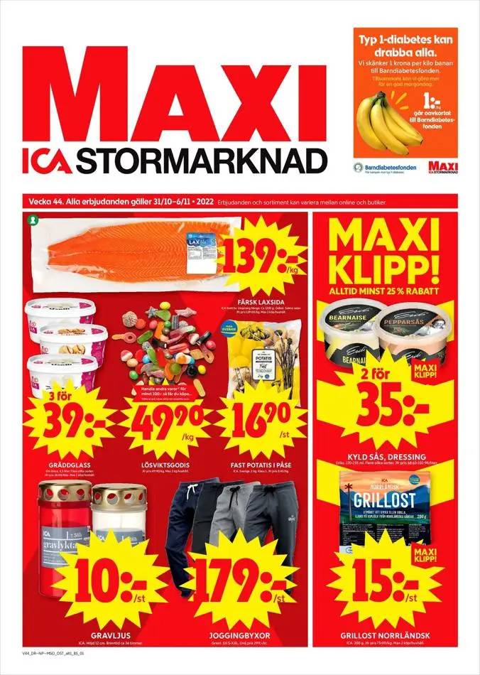 ICA Maxi Erbjudanden