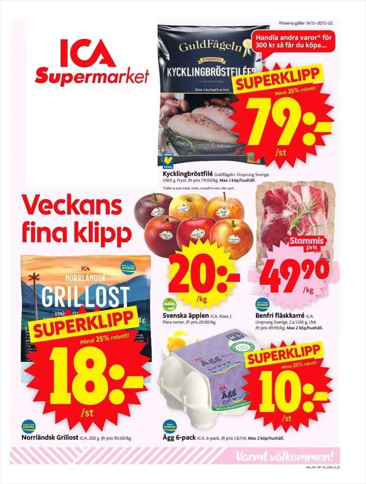 ICA Supermarket Erbjudanden