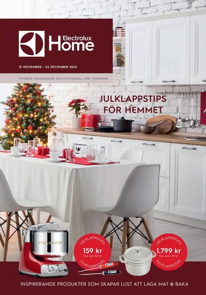 Electrolux Home Erbjudande Jul