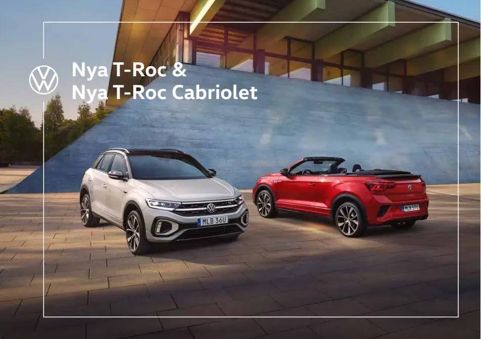 Volkswagen Nya T-Roc & Nya T-Roc Cabriolet