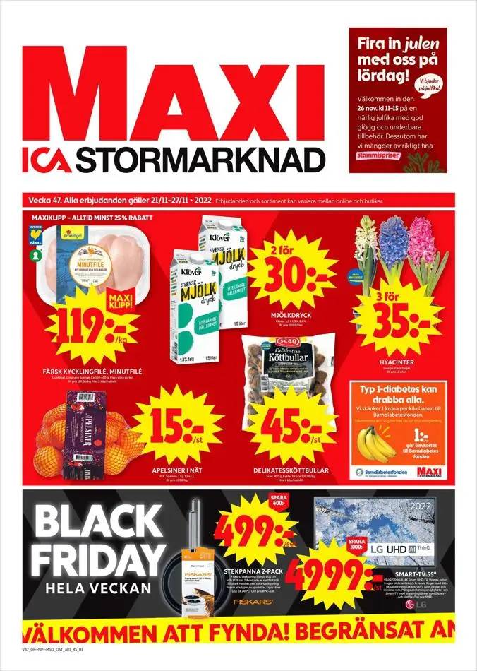 ICA Maxi Erbjudanden