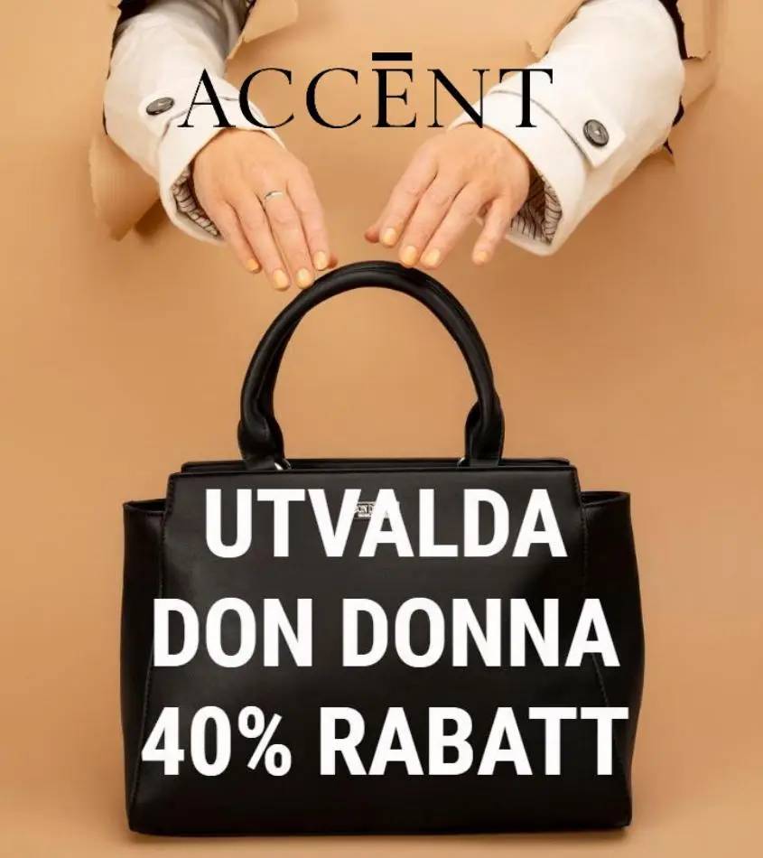 Accent Erbjudande Aktuell Kampanj