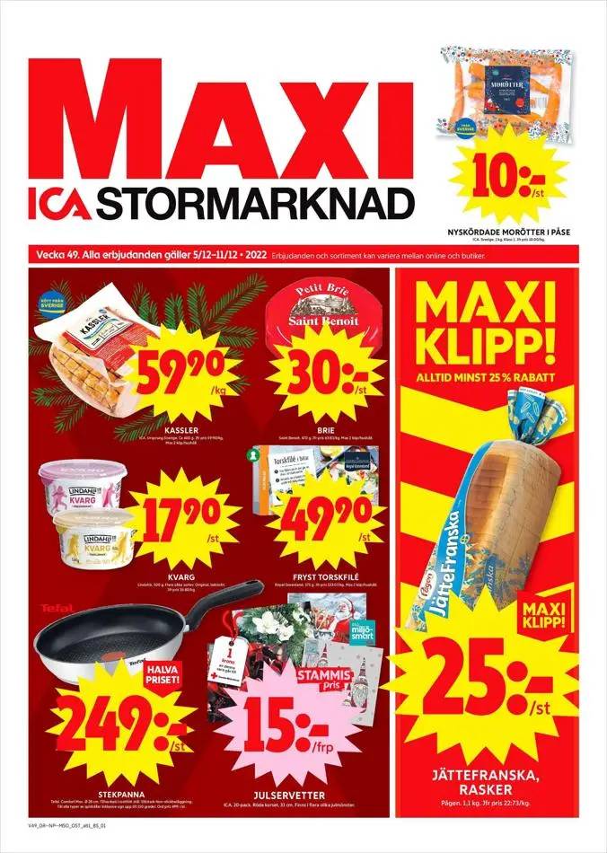 ICA Maxi Erbjudanden