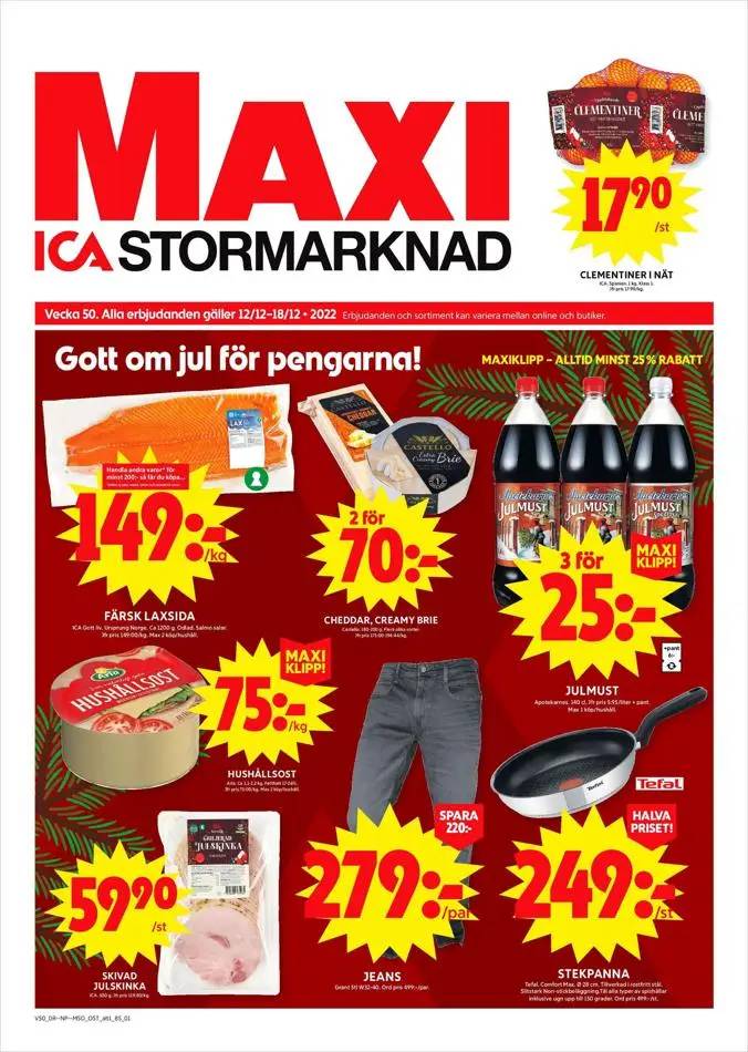 ICA Maxi Erbjudanden