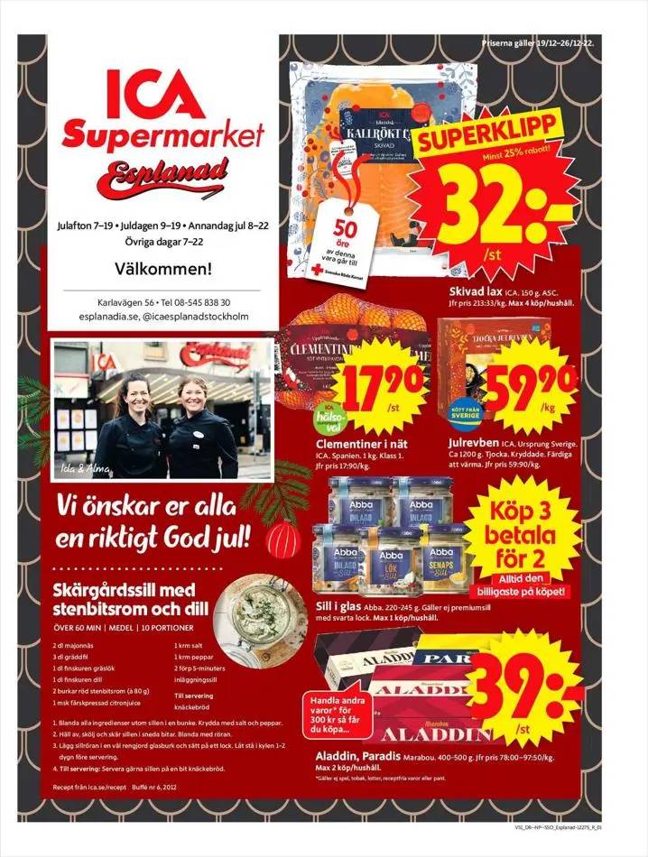 ICA Supermarket Erbjudanden