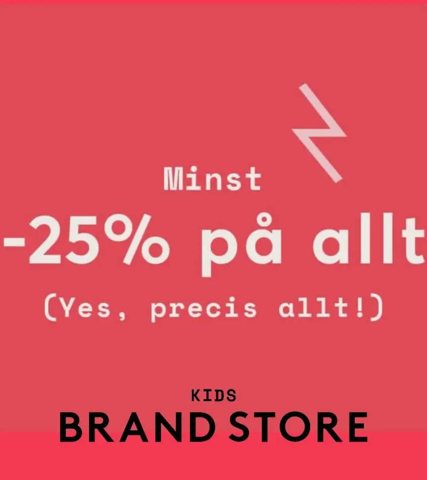 Mellandagsrea - Minst 25% på allt