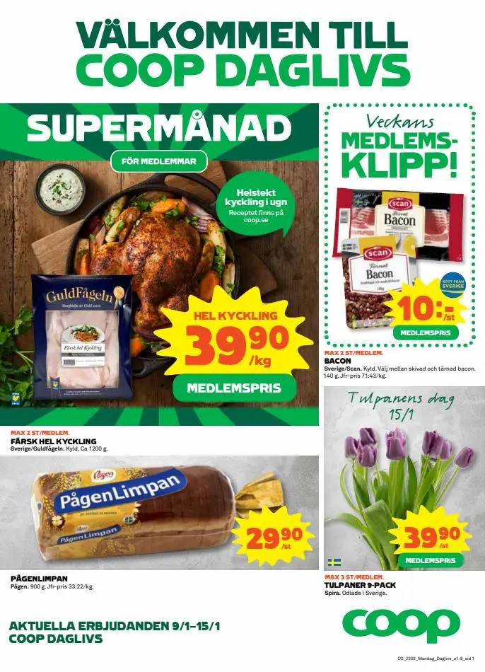 Coop Daglivs reklamblad