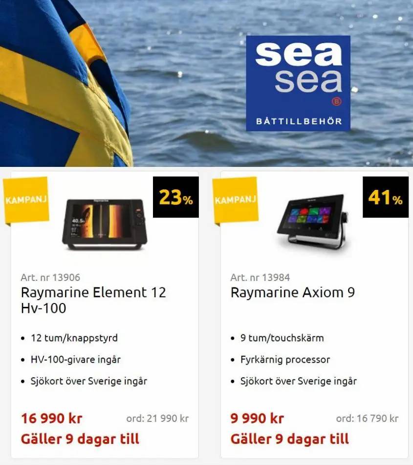 SeaSea Erbjudande Kampanjer