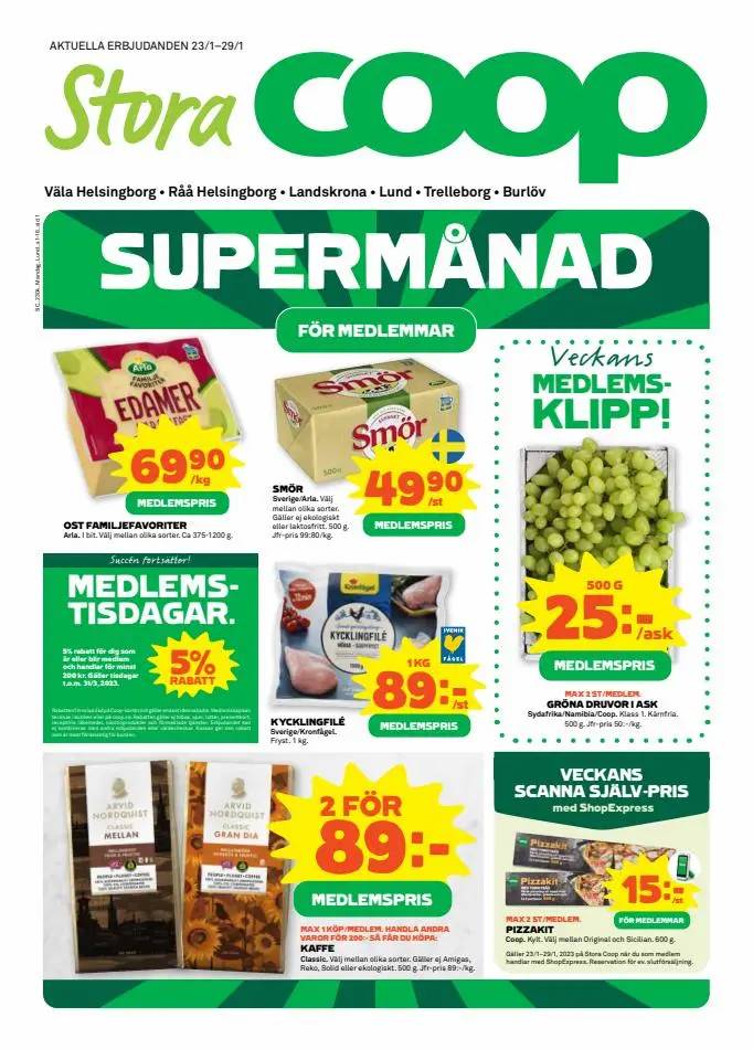 Stora Coop Erbjudanden