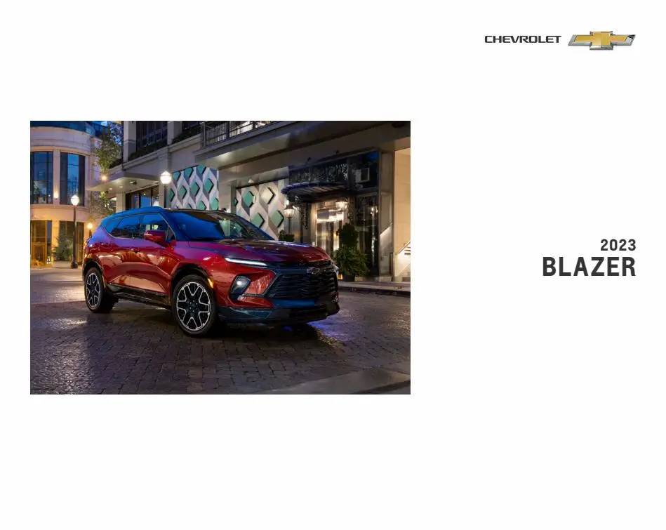 Chevrolet Blazer 2023