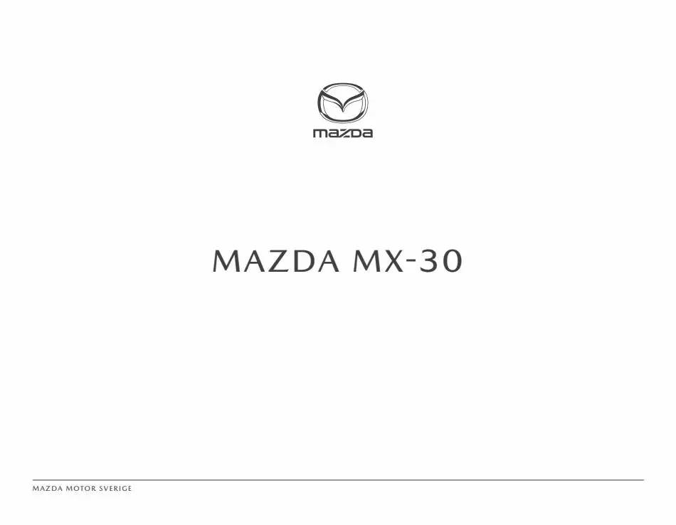 Mazda MX-30