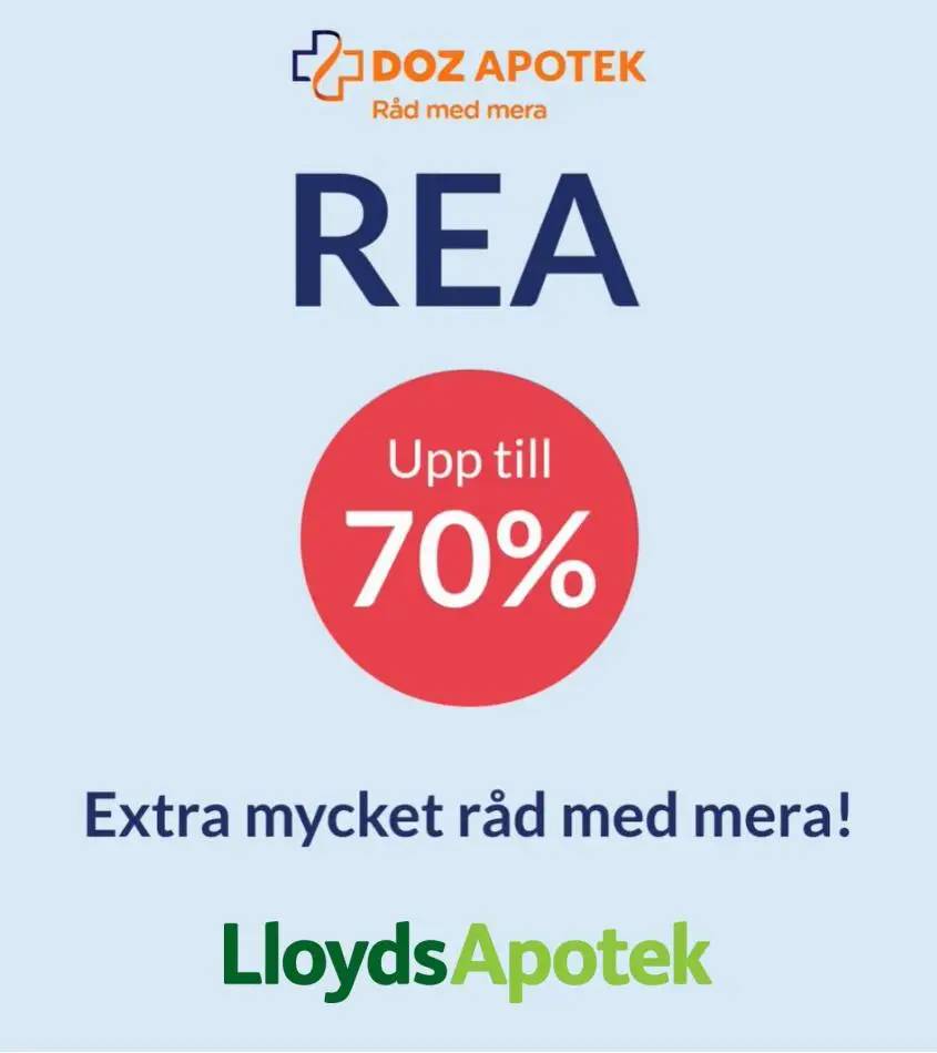 Lloyds Apotek Erbjudande Rea