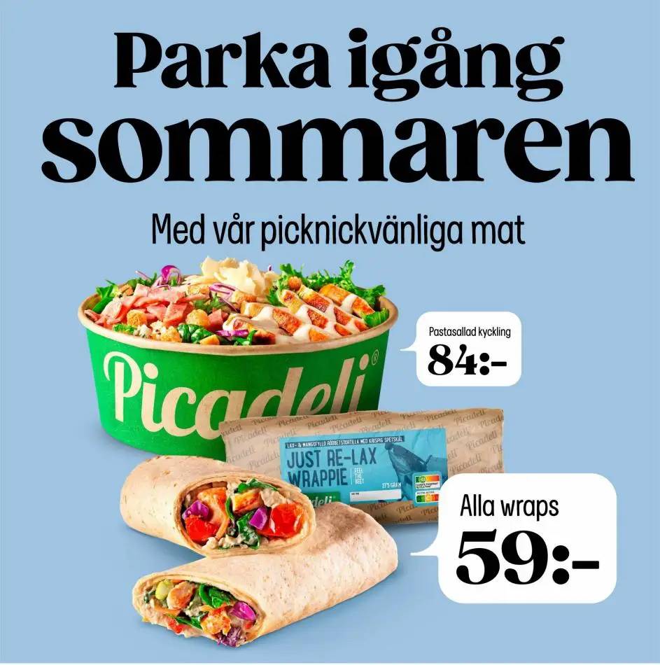 Parka igång sommaren