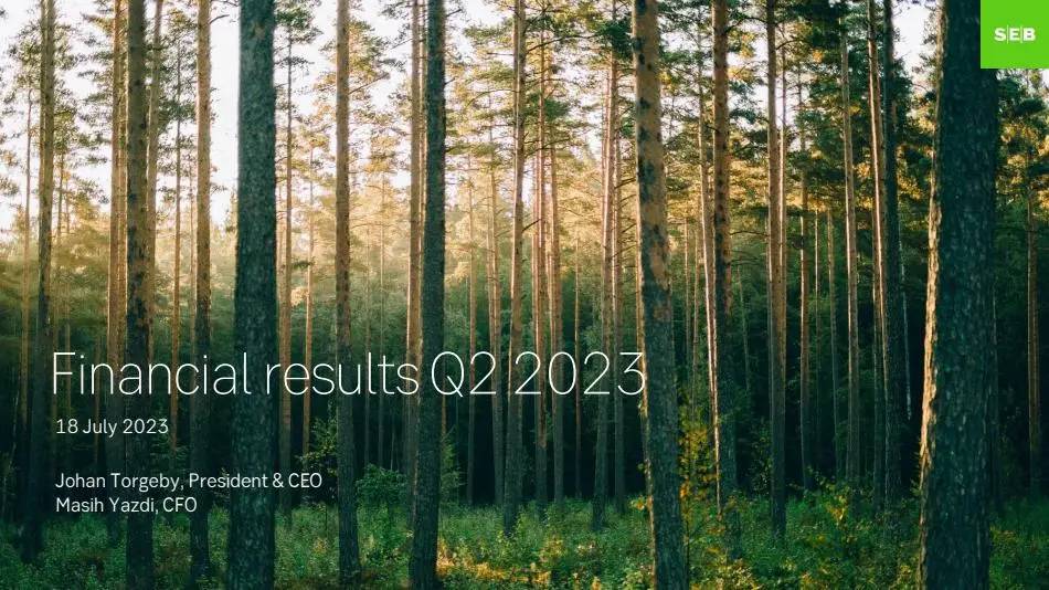 Financial results Q2 2023