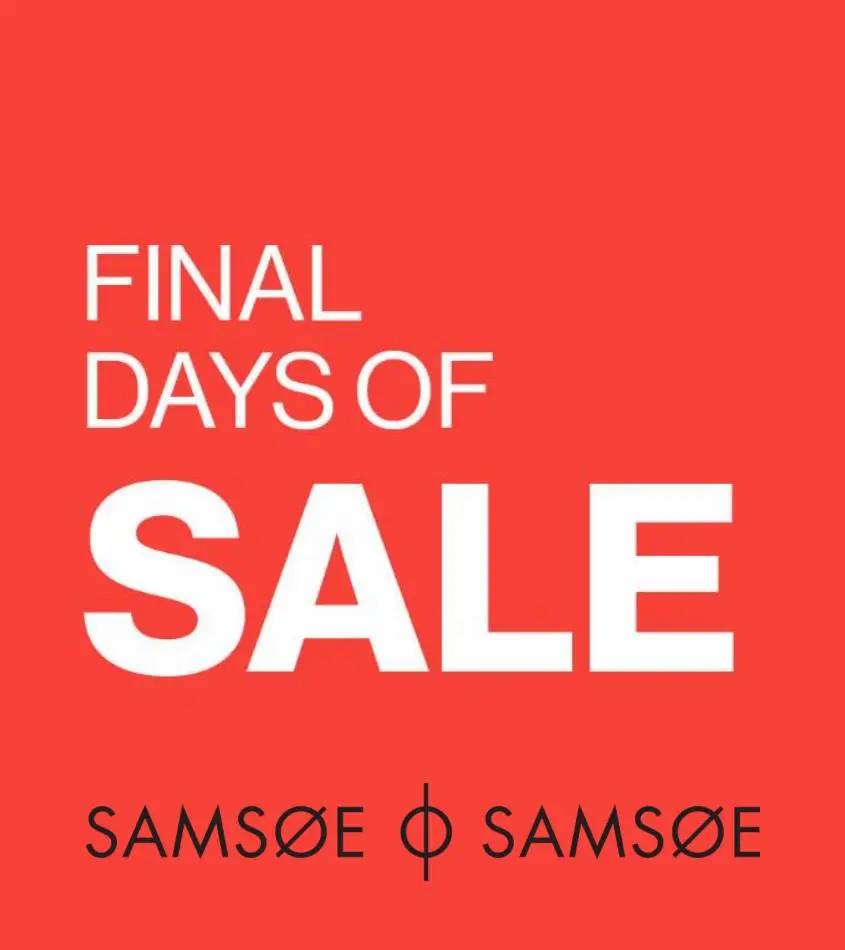 Final Days of Sale