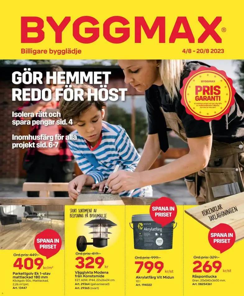 Byggmax Erbjudande Aktuella Kampanjer