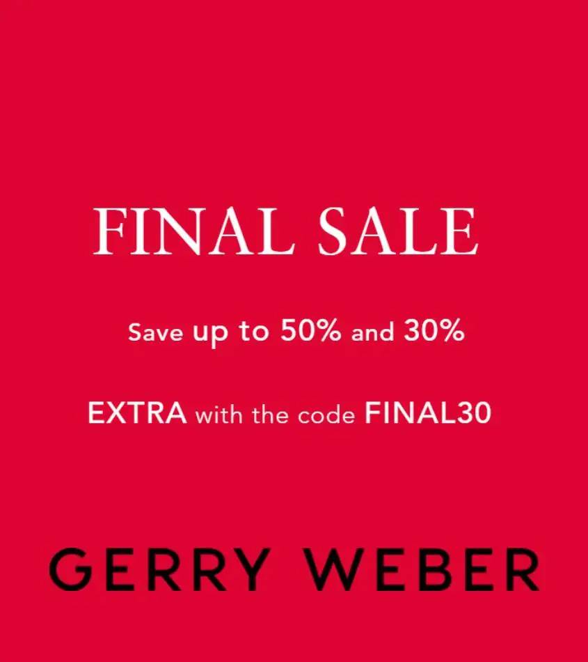 Gerry Weber Final Sale