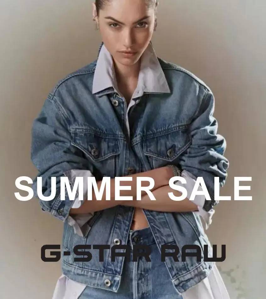 G-Star Summer Clothes Sale