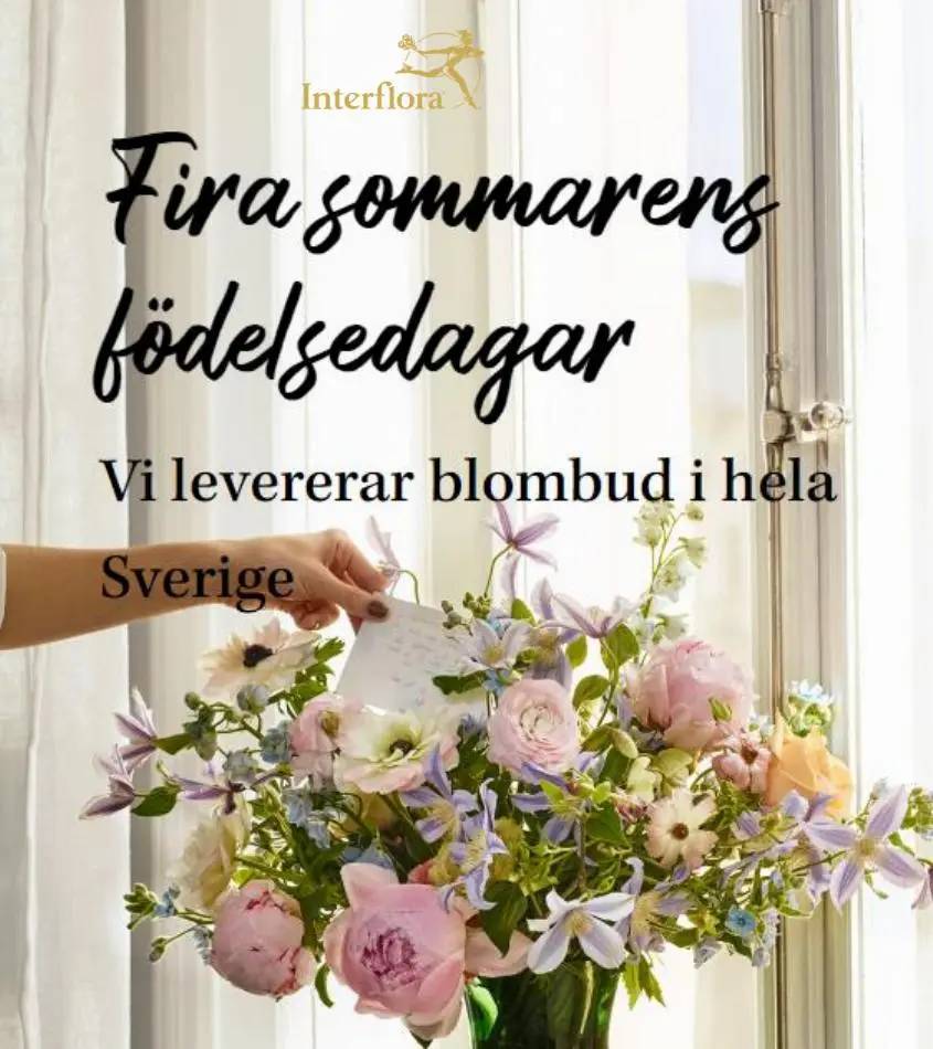 Fira sommarens födelsedagar