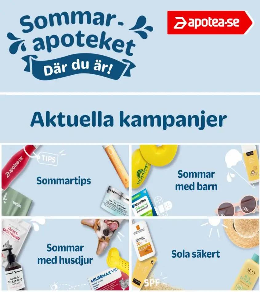 Apotea Erbjudande Aktuell Kampanj