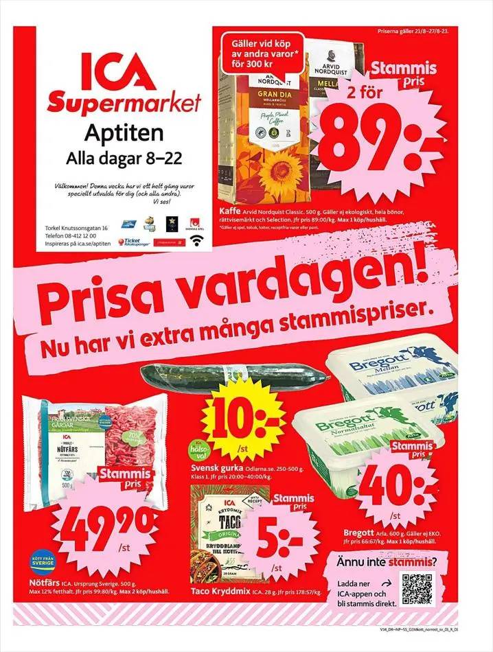 ICA Supermarket Erbjudanden