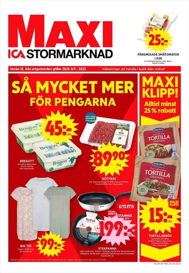 ICA Maxi Erbjudanden