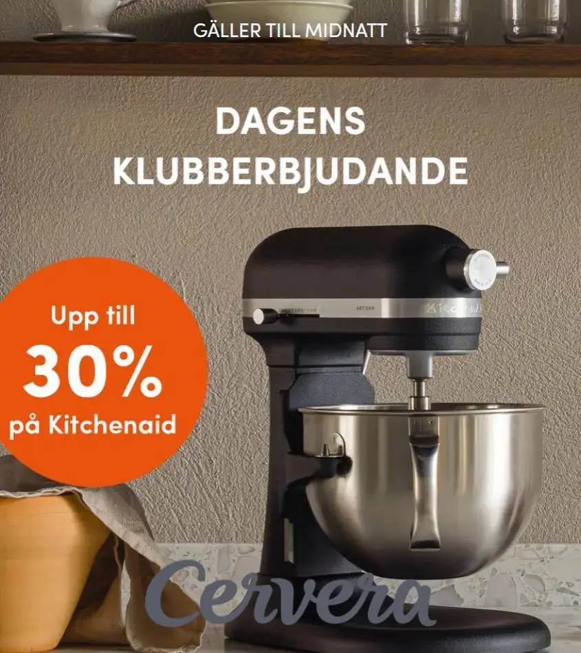 Cervera Erbjudande KitchenAid