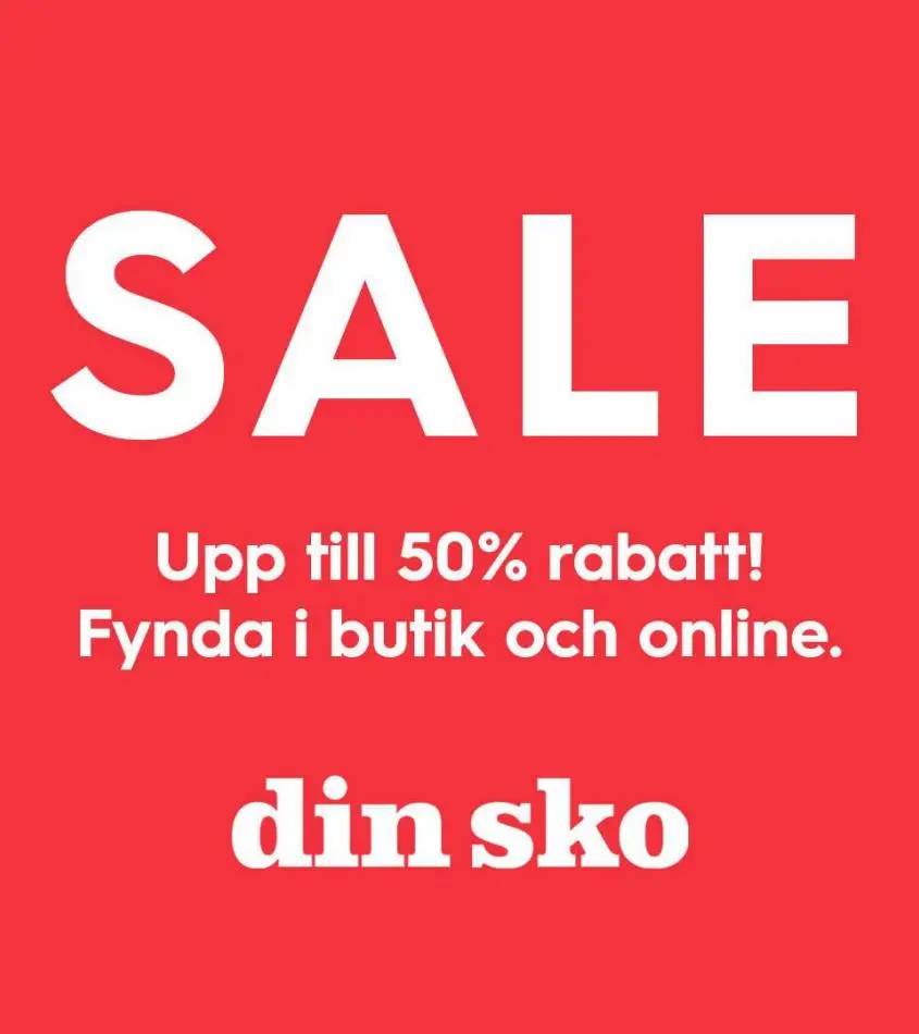 Din sko Erbjudande Sale