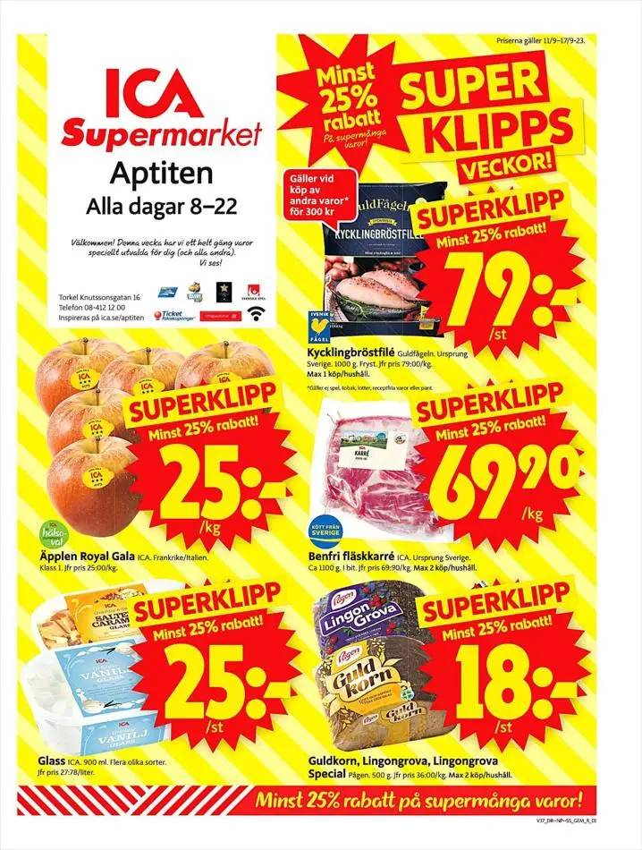 ICA Supermarket Erbjudanden