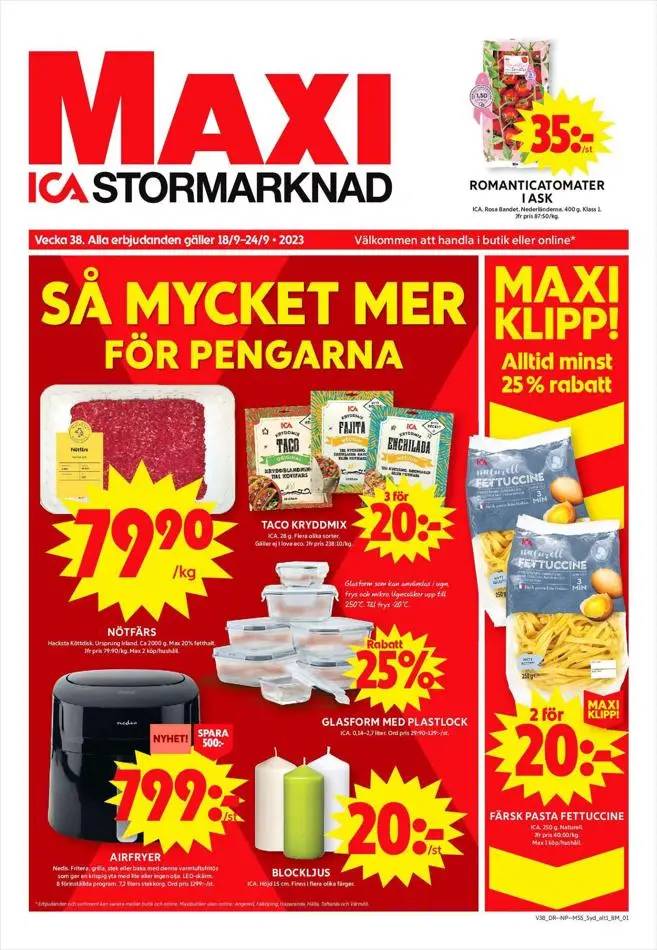 ICA Maxi Erbjudanden