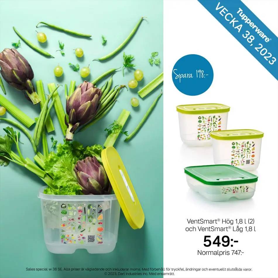 Tupperware reklamblad