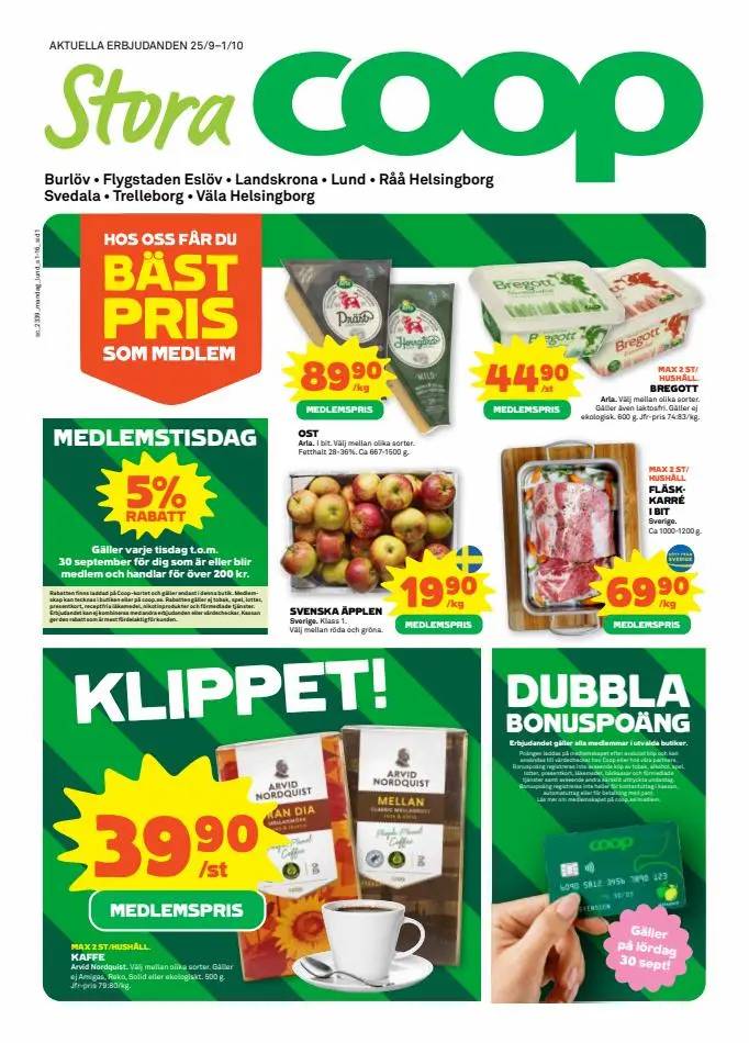 Stora Coop Erbjudanden