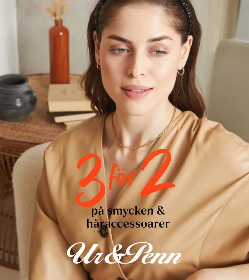 3 för 2 på smycken och håraccessoarer!