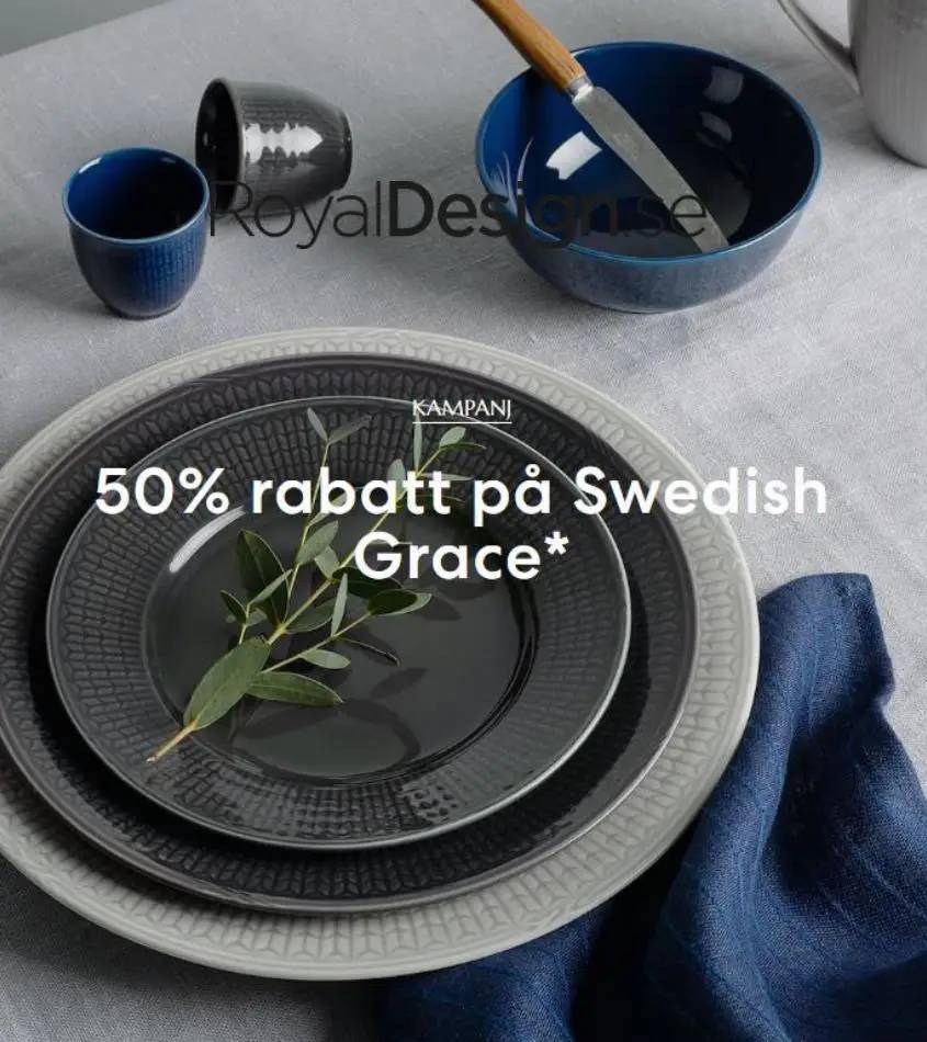 50% rabatt på Swedish Grace