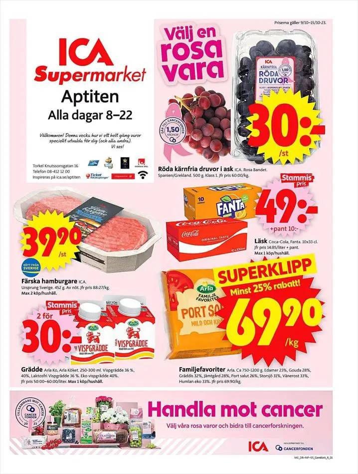 ICA Supermarket Erbjudanden