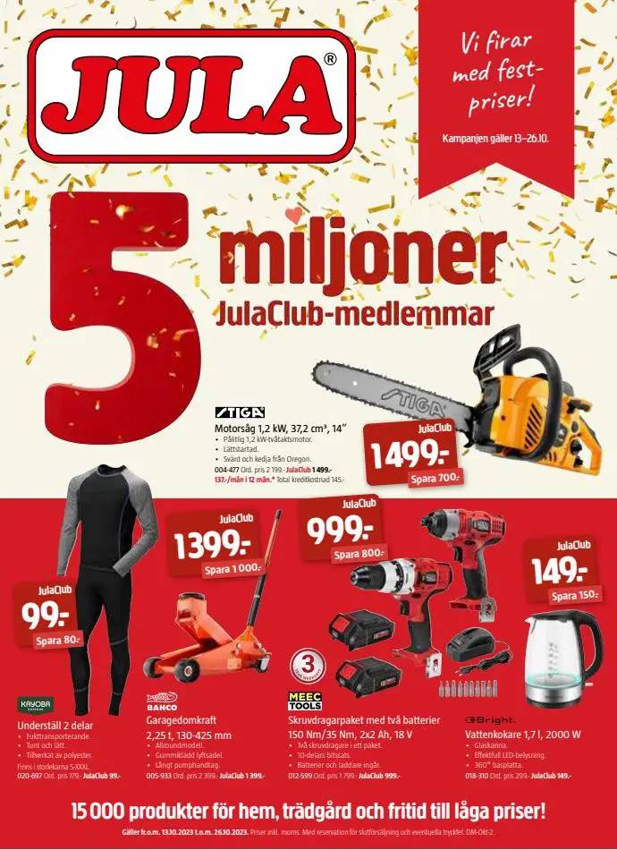 Jula reklamblad