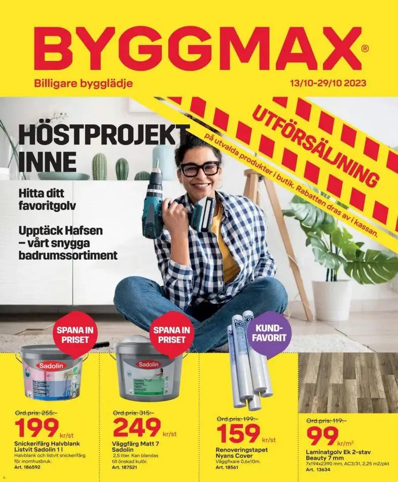 Byggmax Erbjudande Aktuella Kampanjer