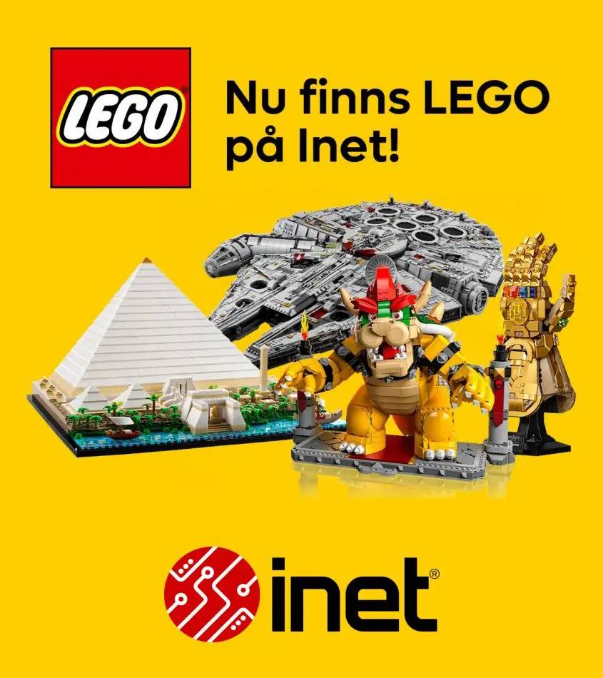 Nu finns LEGO på Inet!