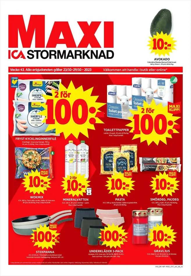 ICA Maxi Erbjudanden