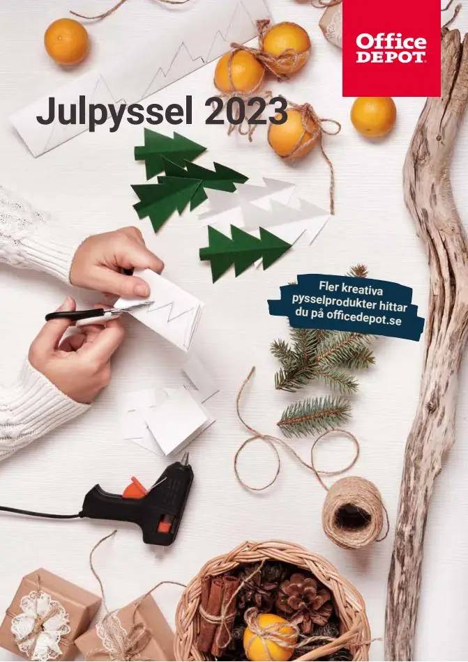 Office Depot Julpyssel 2023