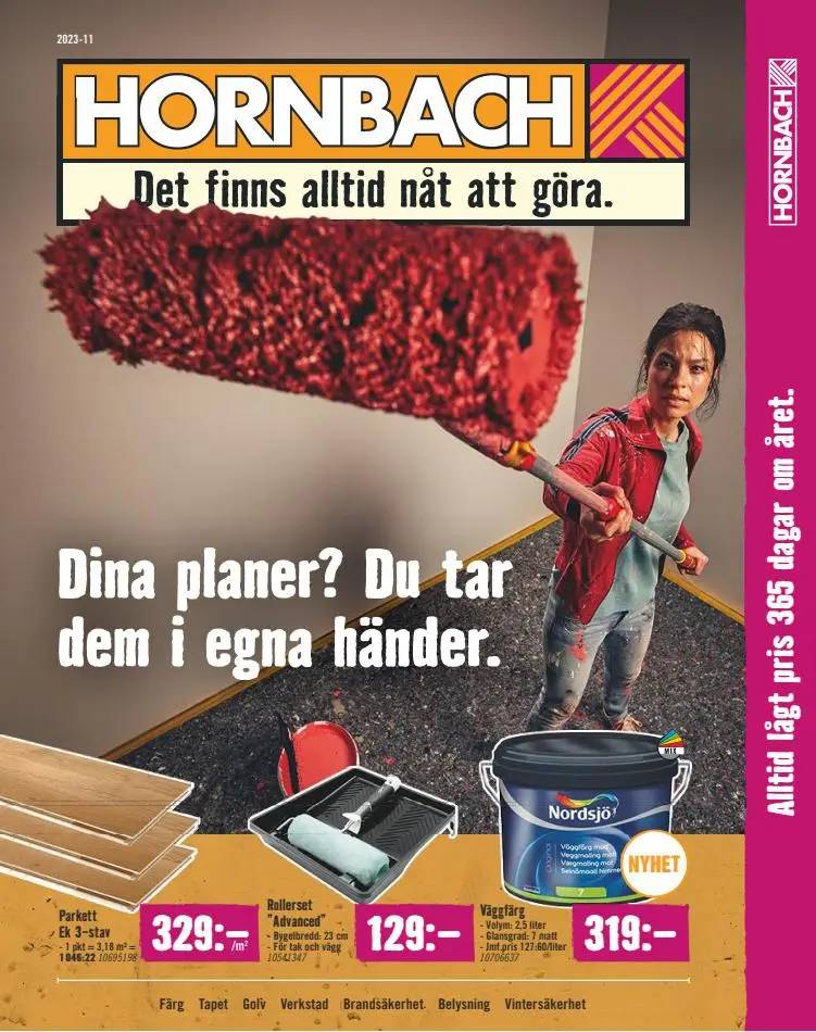 Dina planer? Du tar dem i egua händer