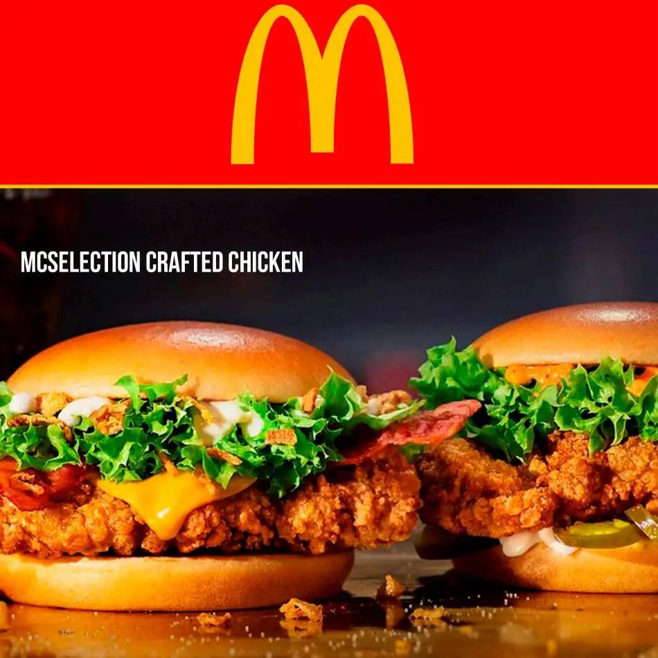 Mc Donald's Menu