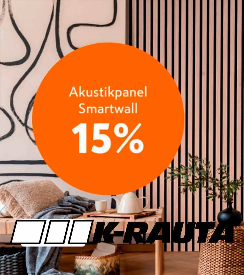 Akustikpanel Smartwall 15%