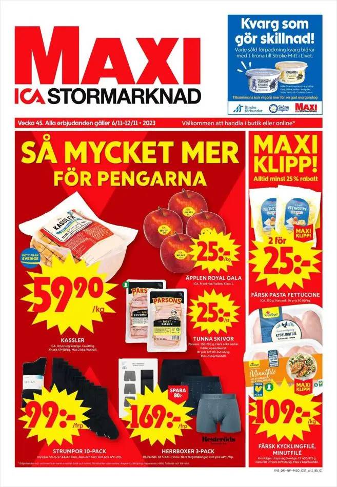 ICA Maxi Erbjudanden